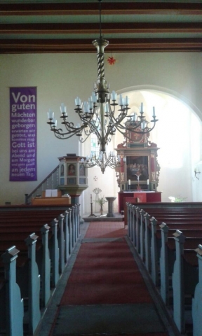 Dorfkirche Nitzow - Altar